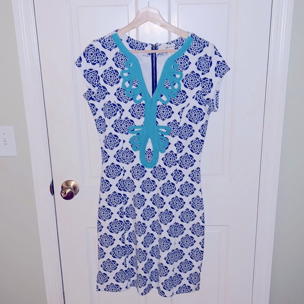 NWOT Hatley zip up floral midi sundress